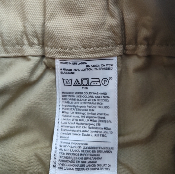 Banana Republic Factory Tan Wide Leg Pleated Trousers size 2 - Picture 4 of 8